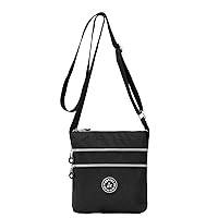 AOCINA Crossbody Purses for Women Lightweight Small Travel Bag Shoulder Purses and Handbags with Multi Zipper Pockets