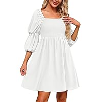 Bell Sleeve Dress Long Sundresses for Women Sun Dresses for Women Beach Flowy Dress Pants for Women