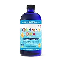 Nordic Naturals Children’s DHA, Strawberry - 16 oz for Kids - 530 mg Omega-3 with EPA & DHA - Brain Development & Function - Non-GMO - 192 Servings