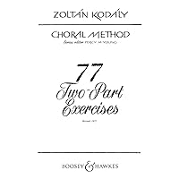Choral Method: 77 Two-Part Exercises. Vol. 5. children's choir.