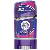 Lady Speed Stick 48HR Antiperspirant Deodorant Gel Fresh Fusion 2.30 oz (Pack of 7)