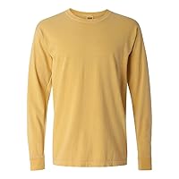 Comfort Colors Men's Ringspun Garment-Dyed Long-Sleeve T-Shirt
