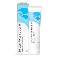 Benxop Benzoyl Peroxide 2.5% Pimples Cream 20gm (0.70 Fl Oz)