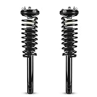 Front Left & Right Side Struts w/Coil Springs Shock Absorbers for 2003-2007 Honda Accord Replace for 172123L 172123R 11872 11871 (Set of 2)