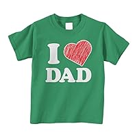 Threadrock Little Boys' I Love Dad Infant/Toddler T-Shirt