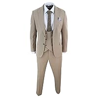 Men's Herringbone Vintage Tuxedos Peak Lapel Two Buttons Suit Three-Piece Jacket Vest Pants Business Wedding