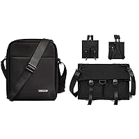 Messenger Bag for Men(S), Convertible Laptop Backpack(M)