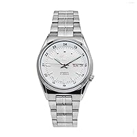 SEIKO Series 5 Automatic Date-Day White Dial Men's Watch SNK559J1