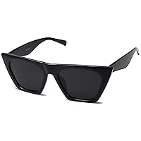 SOJOS Oversized Square Cateye Polarized Sunglasses for Women Men Big Trendy Sunnies