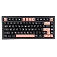 EPOMAKER AKKO ACR PRO 75S Black Pink 81 Keys Gasket Mount Hot Swappable Wired Mechanical Gaming Keyboard, PC Plate, Poron/EVA Foam, Acrylic CNC Case, Pre-lubed Stabilizer for Mac/Win