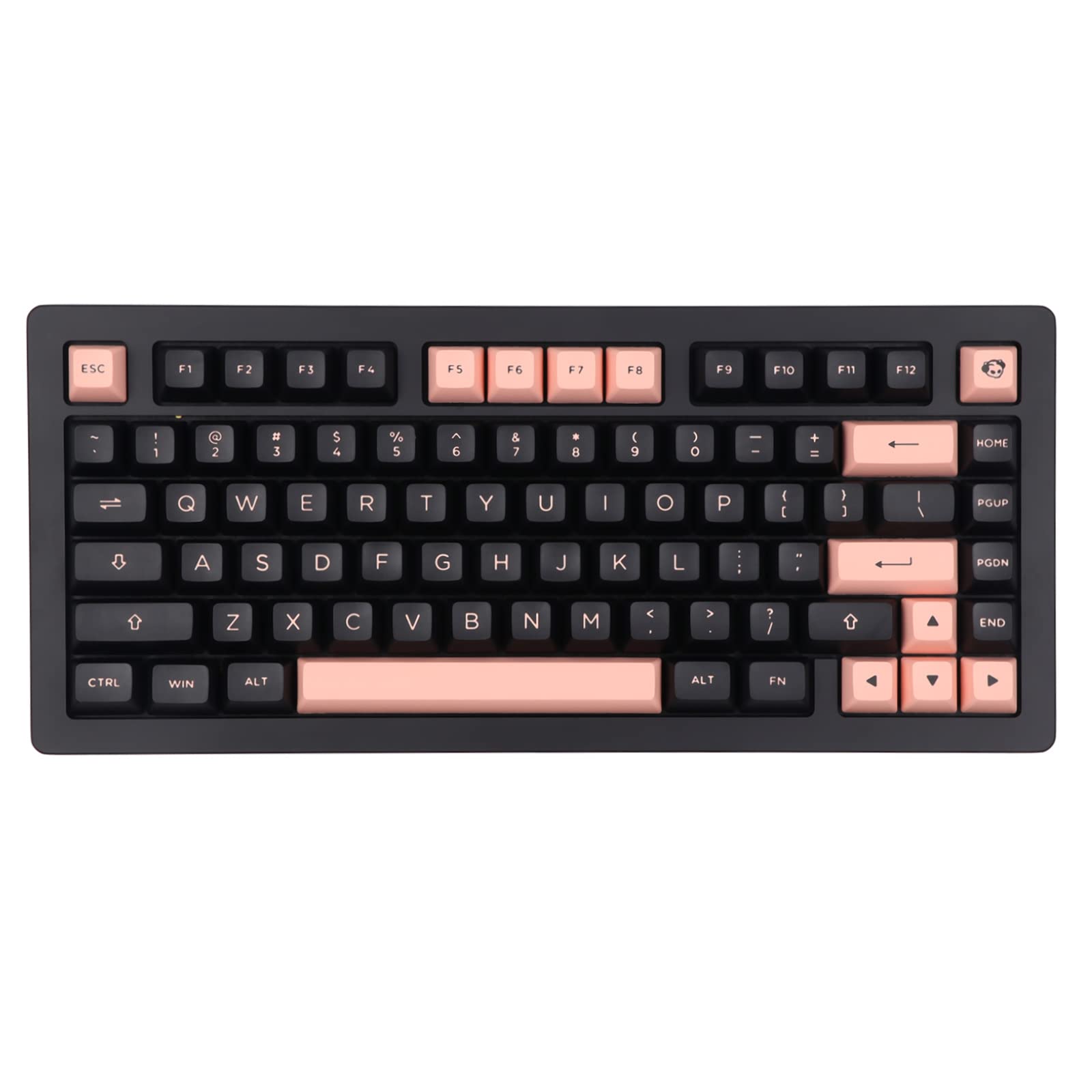 EPOMAKER AKKO ACR PRO 75S Black Pink 81 Keys Gasket Mount Hot Swappable Wired Mechanical Gaming Keyboard, PC Plate, Poron/EVA Foam, Acrylic CNC Case, Pre-lubed Stabilizer for Mac/Win