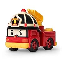 Robocar Poli Toys, Roy DIE-CAST Metal Toy Cars, Fire Truck Toys,Toddler Cartoon Emergency Vehicle Playset, Rescue Vehicles Toys Gift Toys for Age 1-5 Boys Girls