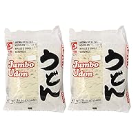 Myojo Jumbo Udon Noodles, No Soup, 19.89 Ounce (Pack of 2)