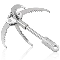  Ant Mag Grappling Hook Stainless Steel Claw Carabiner