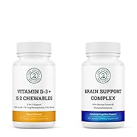 Vitality Boost Bundle: Vitamin D3+K2 & Brain Support Complex