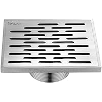 Dawn SYE050504 Yangtze River Series Square Shower Drain, 5-Inch