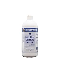 Nature's Specialties Colloidal Oatmeal Creme Rinse Ultra Concentrated Conditioner for Pets, Makes up to 6 Gallons, Relief for Dry Flaky Skin, Made in USA, 32 oz