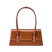 Genuine Leather Handbags for Women Fashion Top Handle Designer Flap Satchel Purse Ladies Elegant Small Shoulder Bags
