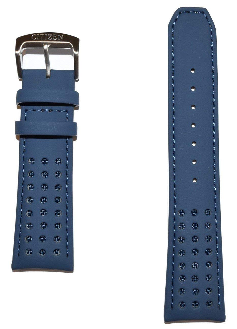 Original Citizen Blue Angels 23mm Blue Leather Band Strap For Watch Model: AT8020-03L
