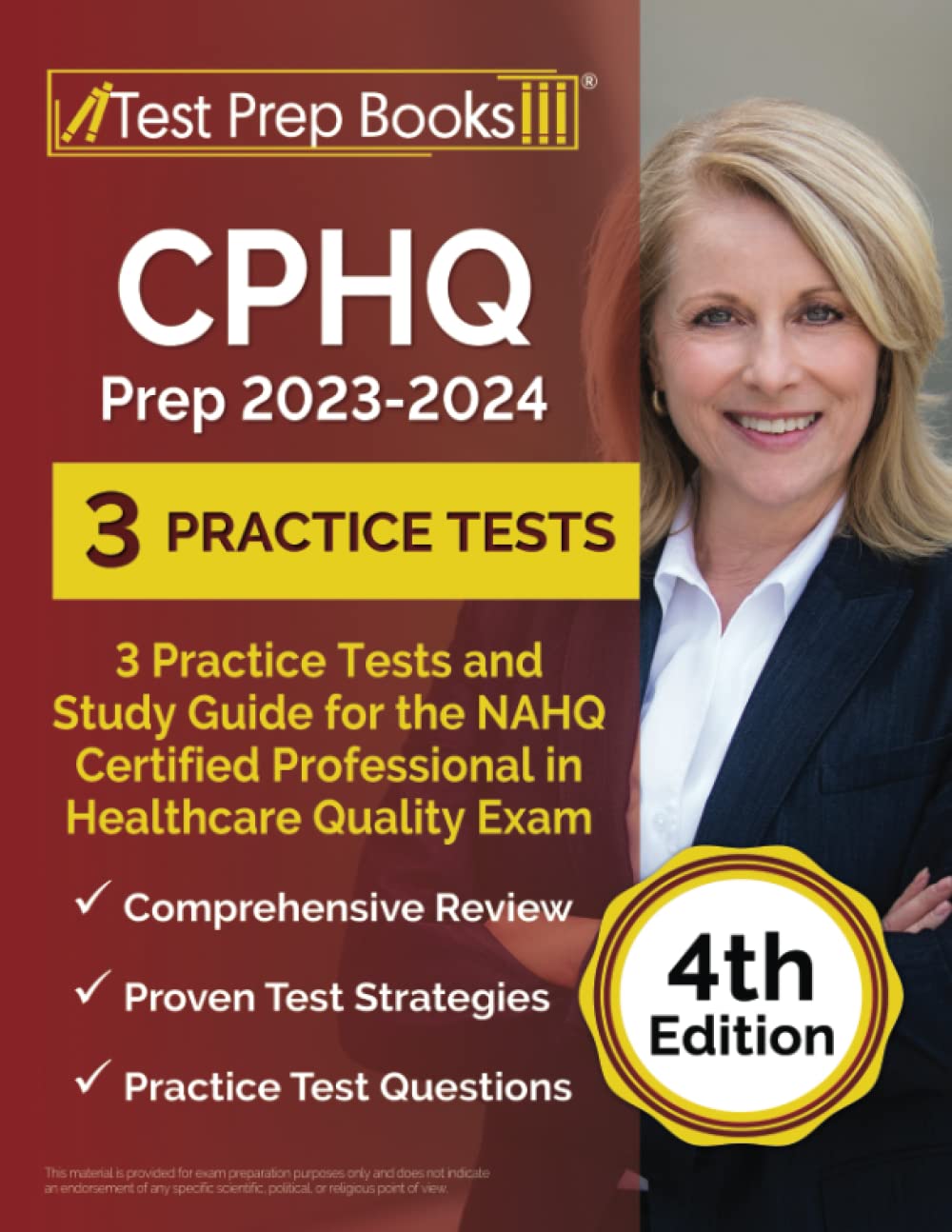 Mua CPHQ Prep 2023 2024 3 Practice Tests and Study Guide for the