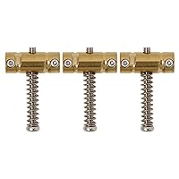 Gotoh In-Tune Compensated Saddles For Tele, Brass, Set of 3
