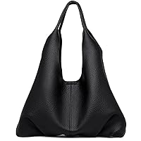 NIUEIMEE ZHOU Hobo Handbags for Women Retro Vegan Leather Shoulder Bags Tote Clutch Purses