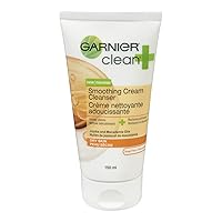 Clean+ Smoothing Cream Cleanser For Dry Skin, 5 Fluid ounces