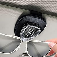 XHRING 2PCS Car Sunglasses Holder for Mercedes Benz GLC GLC300 C C300 E  E350 AB 250 300 GLA GLA250 GLB GLB250 GLE 350 450 GLK GLS CLA GL CLS S SLC