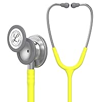 3M Littmann Classic III Monitoring Stethoscope, Lemon-Lime Tube, 27 inch, 5839