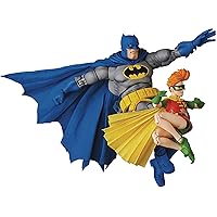 MAFEX No.139 Batman Blue Version & Robin The Dark Knight Returns Total Height Approx. 6.3/4.3 inches (160/110 mm) Painted Action Figure