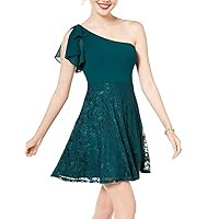 City Studio Womens Lace Short Cocktail and Party Dress