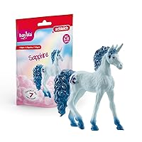 Schleich bayala, Limited Edition Collectible Unicorn Toys for Girls and Boys, Gemstone Unicorn Figurines, Sapphire