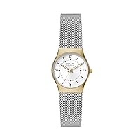 Skagen Grenen Lille Women's Watch with Stainless Steel Mesh or Leather Band