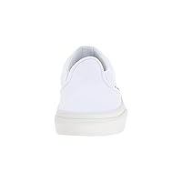 Vans Kids Unisex Classic Slip On, True White, Size 10.5 Little Kid