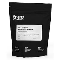 5LBS Unflavored Pea Protein Powder Isolate - Vegan, Low Fat, Lactose-Free, Gluten-Free, Plant Based Protein