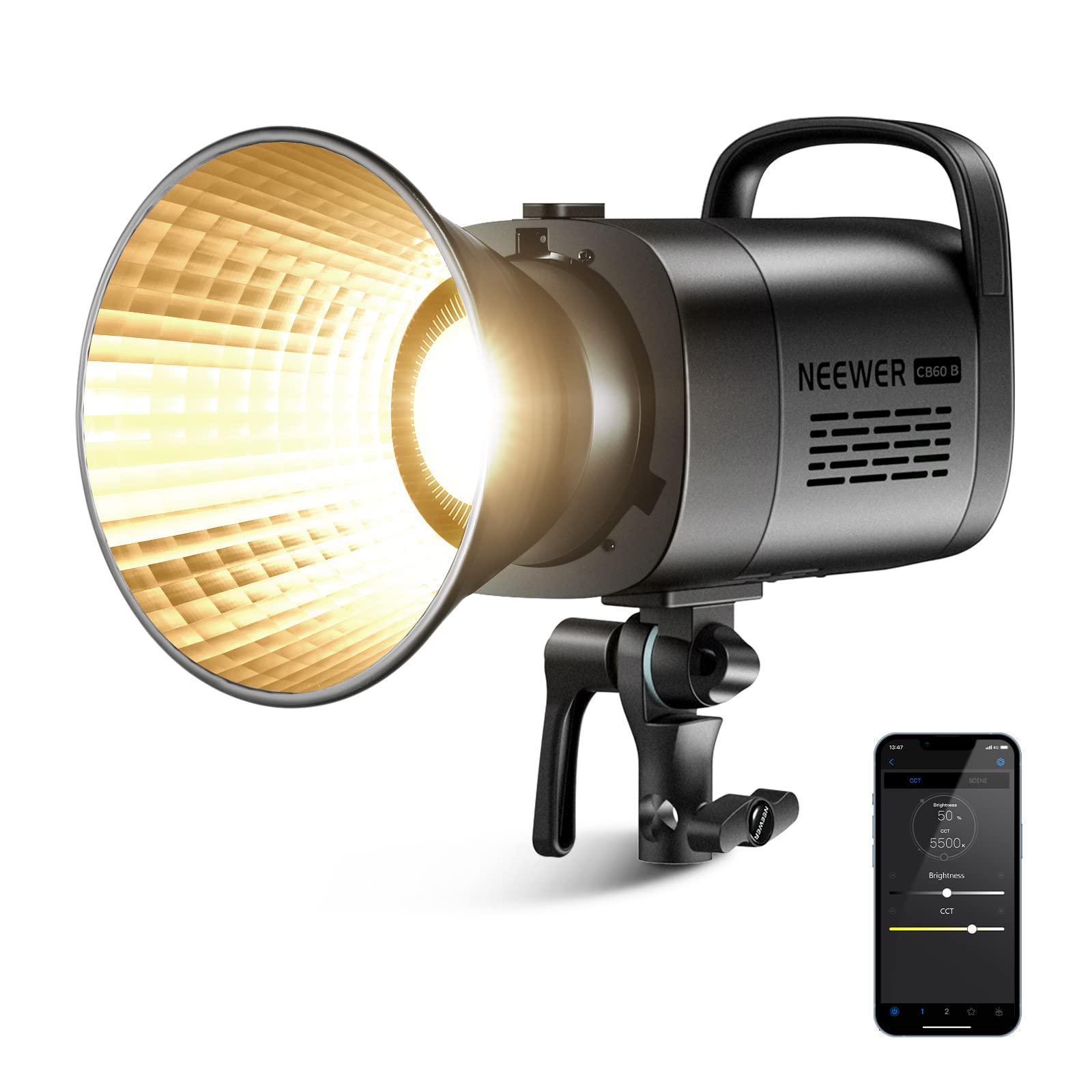 NEEWER CB60B 70W LED Video Light with 35