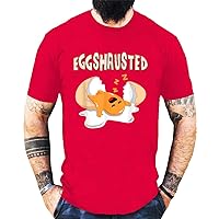 Happy Easter Shirt,Eggshausted of Easter Egg Hunts T-Shirt Sleeping Egg Tee T-Shirt,Gift for Easter