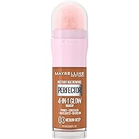 Maybelline New York Instant Age Rewind Instant Perfector 4-In-1 Glow Makeup, Medium/Deep
