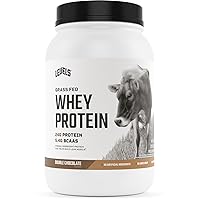 Levels Grass Fed Whey Protein, No Artificials, 24G of Protein, Double Chocolate, 2LB