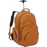 Backpack On Wheels, Tan, One Size