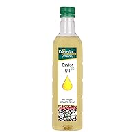 Dwaraka Organic - Cold Pressed Castor Oil, 16.9 Fl Oz, 500 ML, Healthy, Organic, Non GMO, All Natural