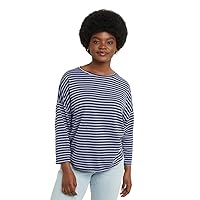 Hanes Womens Essentials Three-Quarter Sleeve Tee, Cotton T-Shirt For Women, Classic Fit