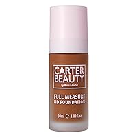 Carter Beauty By Marissa Carter Half Measure Dewy Foundation - Water-Based, Light-To-Medium Sheer Finish - Vegan And Cruelty Free, Paraben And Sulfate Free - Vanilla Fudge - 1.01 OZ
