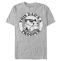 STAR WARS Super Trooper Dad Men's Tops Short Sleeve Tee Shirt