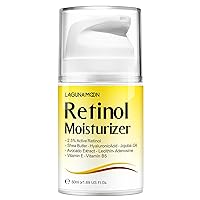 Retinol Cream for Face | Wrinkle Cream for Women and Men | Anti Aging Moisturizer Facial Cream with Hyaluronic Acid & Vitamin E | Day & Night | Natural, 50ML/1.69 Oz