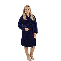 Custom Personalized Hooded Cotton Robe for Unisex Teens, Petites, and Girls