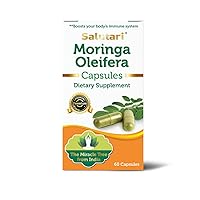 Moringa Capsules – 1260 mg Moringa Leaf Powder Capsules – Moringa Dietary Supplement Rich in Essential Amino Acids, Vitamins and Nutrients – Vegetarian Formula – 60 Capsules