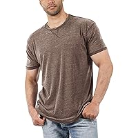 Tshirts Shirts for Men 2024 Premium Cotton Comfortable Loose Fitting Crew Neck Tees for Men