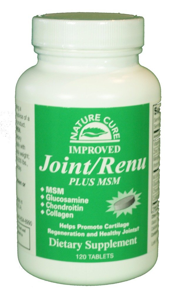 Nature Cure Bee Joint Renu Plus MSM 120 Tabs