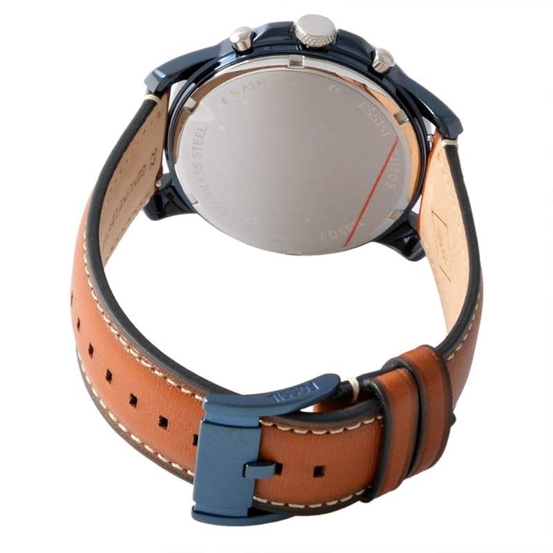 Mua [フォッシル]FOSSIL 腕時計 グラント 46mm クロノグラフ ネイビー